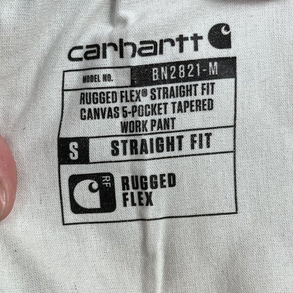 Carhartt Pants Mens 40x30 Rugged Flex Straight Fit Canvas Work - Picture 3 of 9